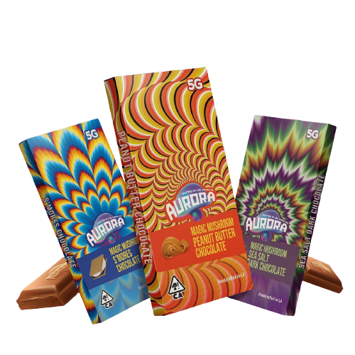 AURORA – MAGIC MUSHROOM CHOCOLATE BAR 3G