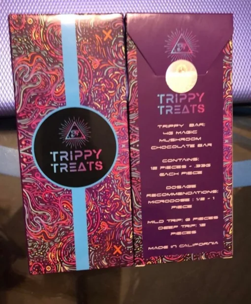 Trippy Treats Mushroom Chocolate Bar (Trippytreatsbars)