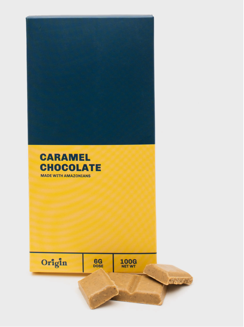 Caramel Psychedelic Chocolate Bar / Buy Caramel Psychedelic Chocolate Bar