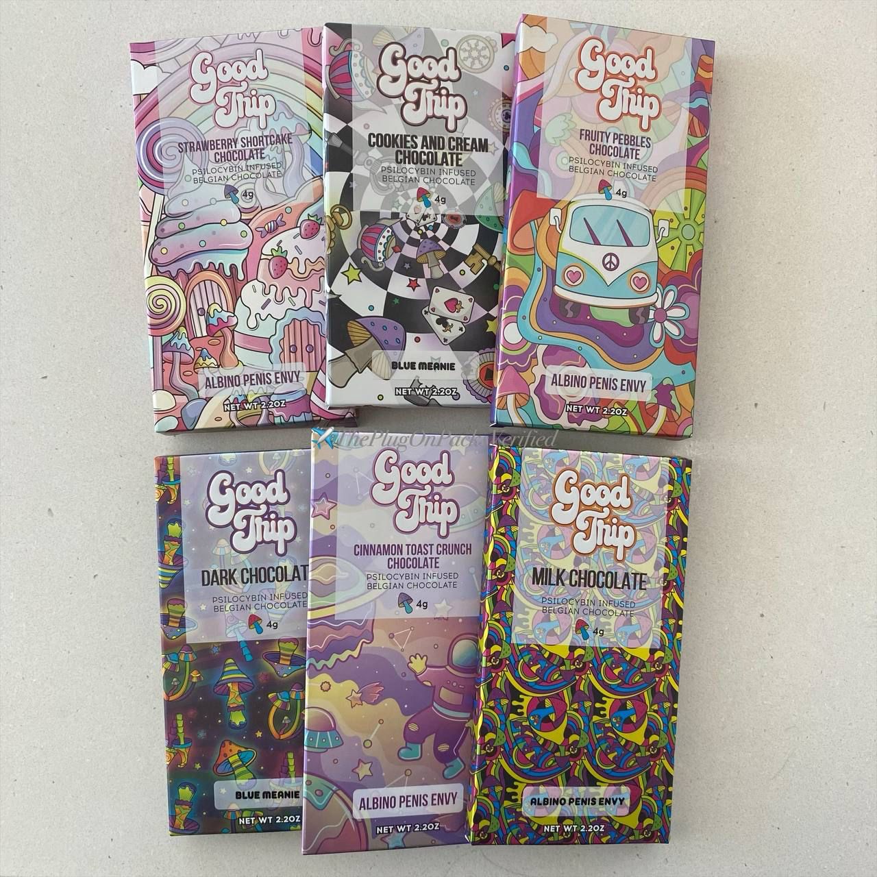 Good Trip Chocolate Bar / Mushroom chocolate Bar UK