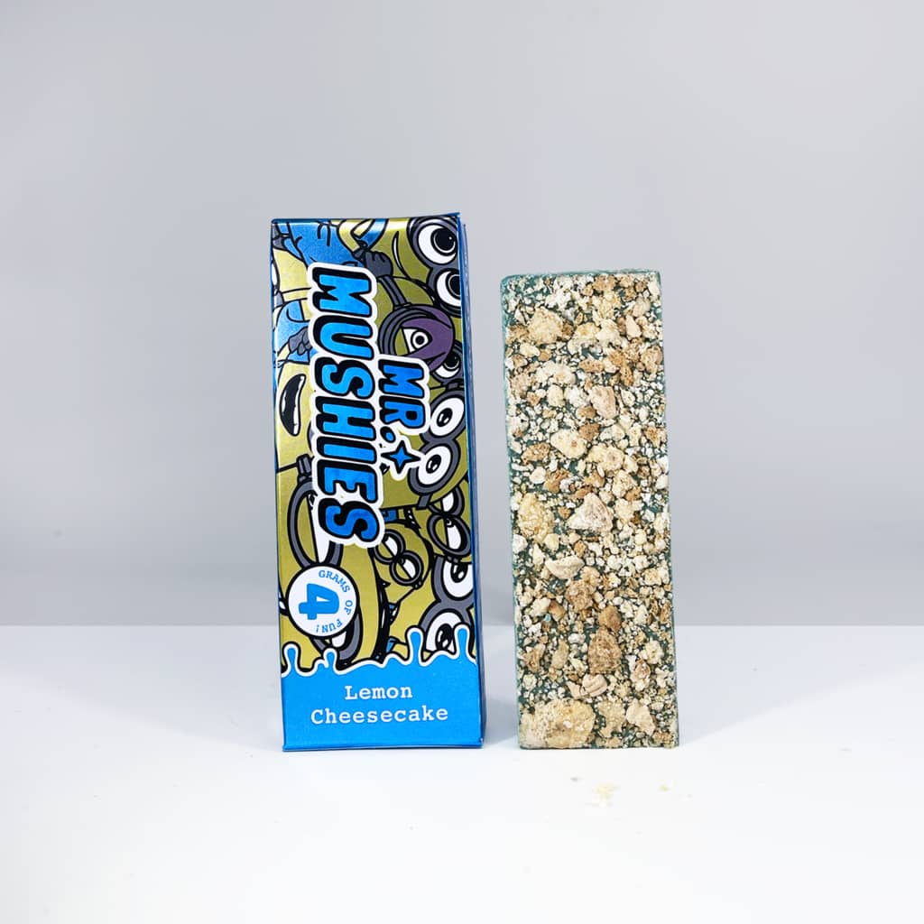 Mr Mushies Lemon Cheesecake / Buy Mr Mushies mushroom bar Online