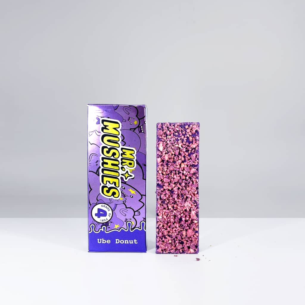 Mr Mushies Ube Donut / Buy Mr Mushies UK / Mr Mushies review