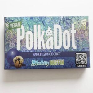 Polkadot Blueberry Muffin Magic Belgian Chocolate / Buy Polkadot Blueberry Muffin Magic Belgian Chocolate online