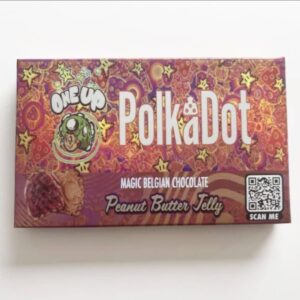 Polkadot Peanut Butter Jelly Belgian Chocolate / Buy polkadot Belgian chocolate bar online